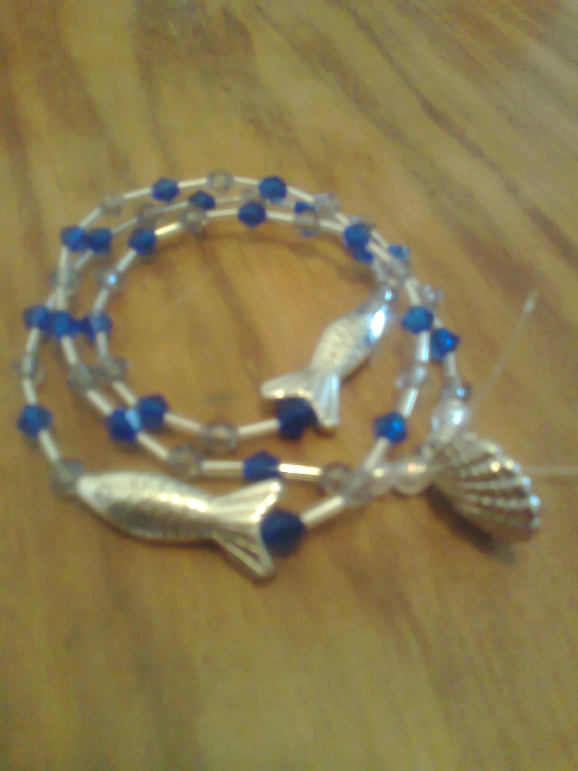 pulseira de missangas
