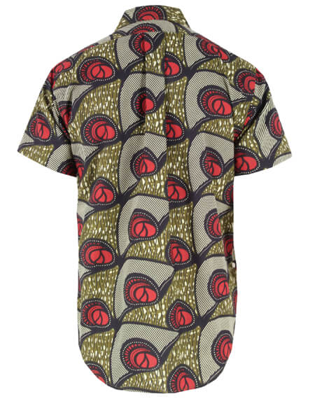 Camisas de Capulana coloridas