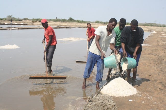 Produção de Sal em Moçambique