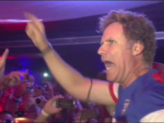 Will Ferrell diz que “morderá” jogadores alemães e é ovacionado