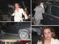 Angelina Jolie sai ilesa de um acidente de viação assustador