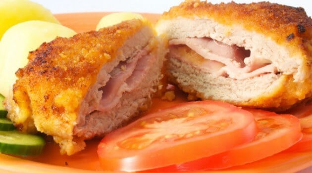 Peito de frango recheado