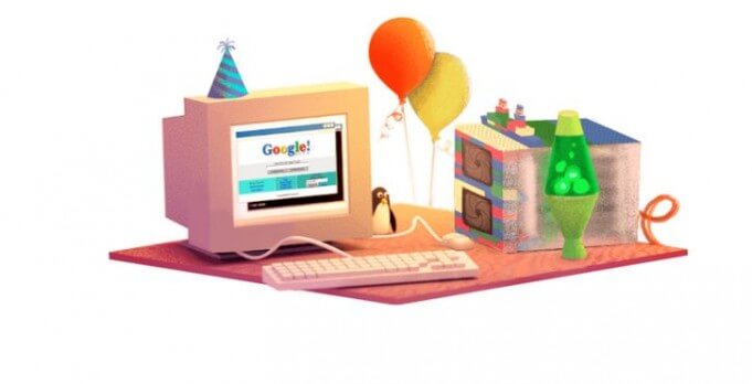 Aniversário do Google