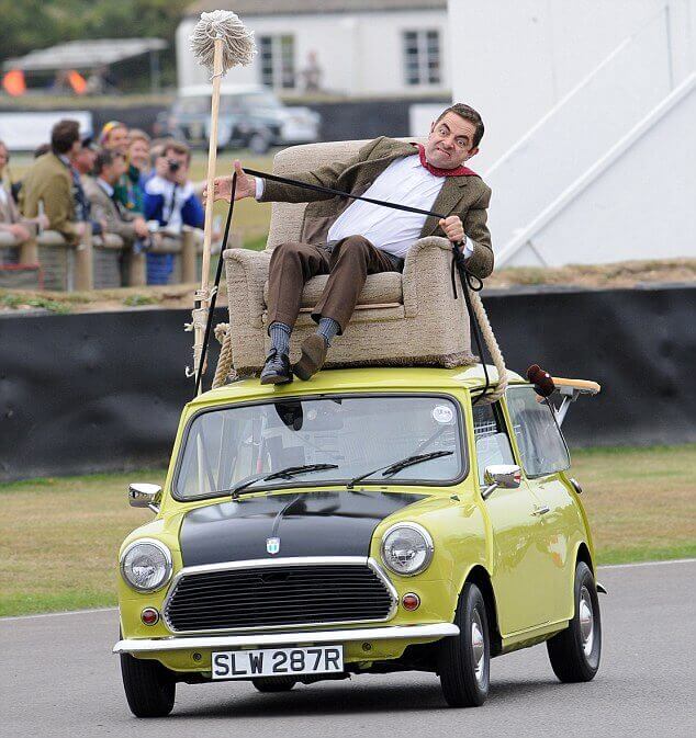 “Mr. Bean” celebra 25 anos de carreira nas ruas de Londres