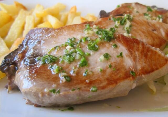 Bifes de atum
