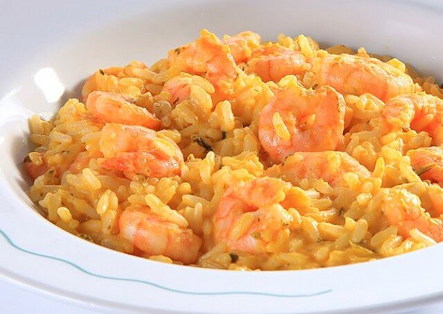 Arroz de camarão