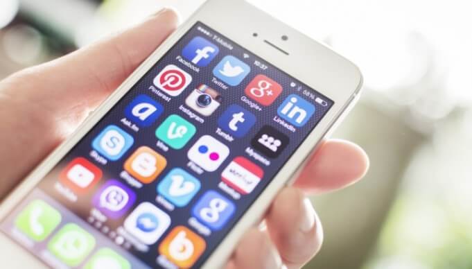 Usar redes sociais