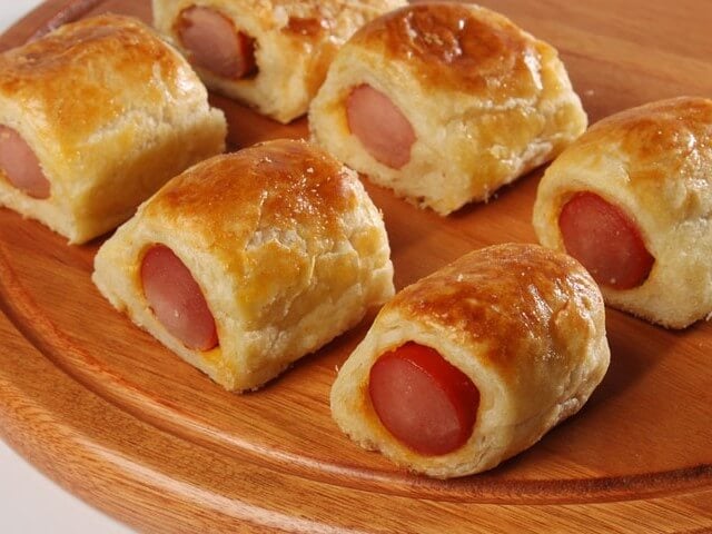 Folhadinhos de Salsicha