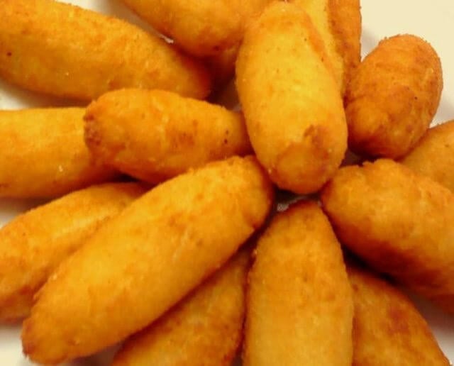 Bolinhos de Batata com Queijo