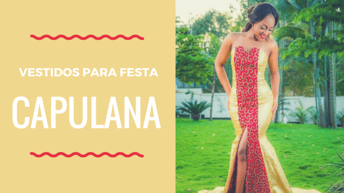 Vestidos de Capulana Para Festa