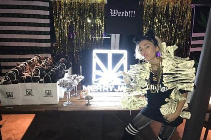 O ingrediente da festa de Miley Cyrus para a irmã