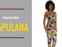 Macacão de Capulana Macacões de Capulana