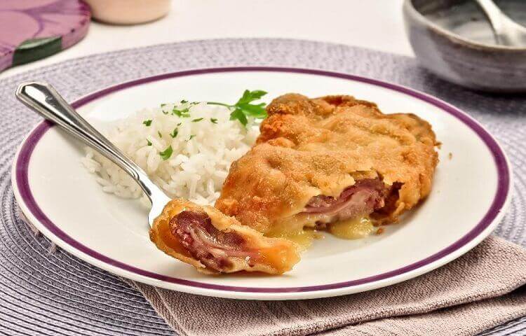 Bife à Milanesa Recheado