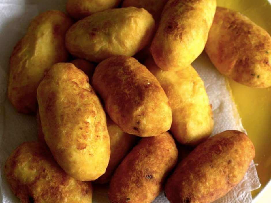 Bolinhos de Batata Recheados
