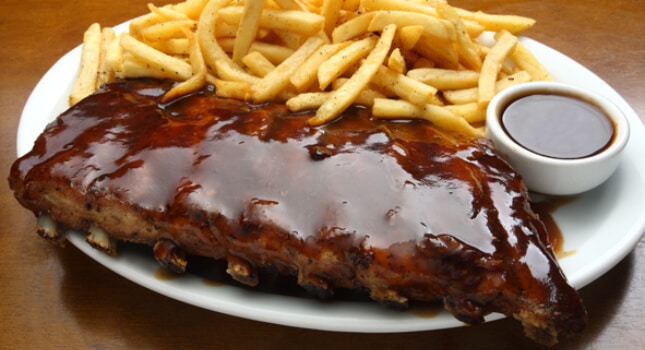 Costelinha ao Molho Barbecue