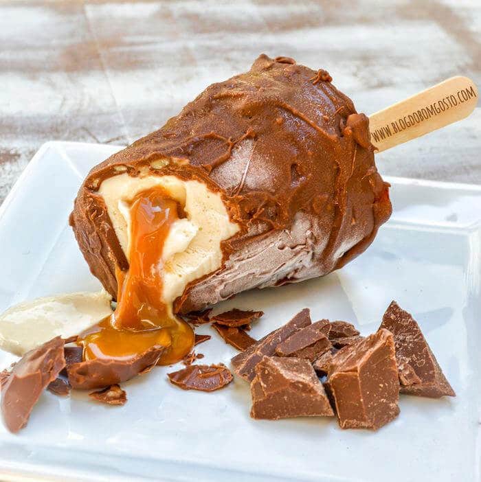 Picolé Magnum Caseiro