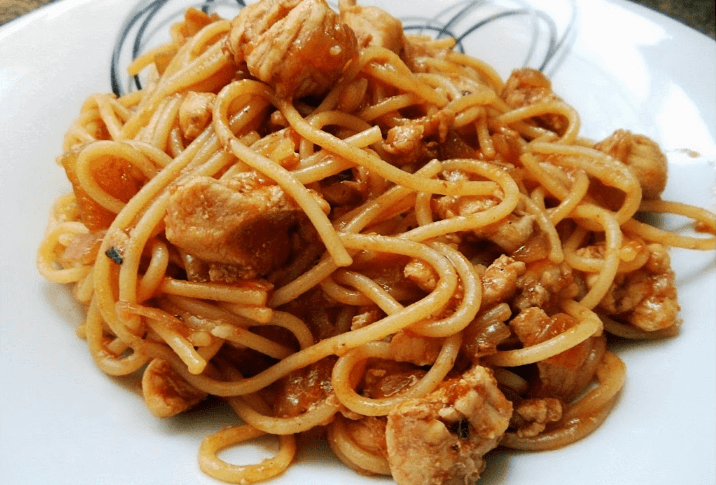 Macarrão com Frango