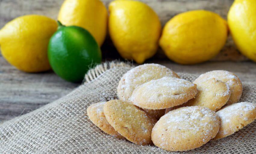 Biscoitos de Limão