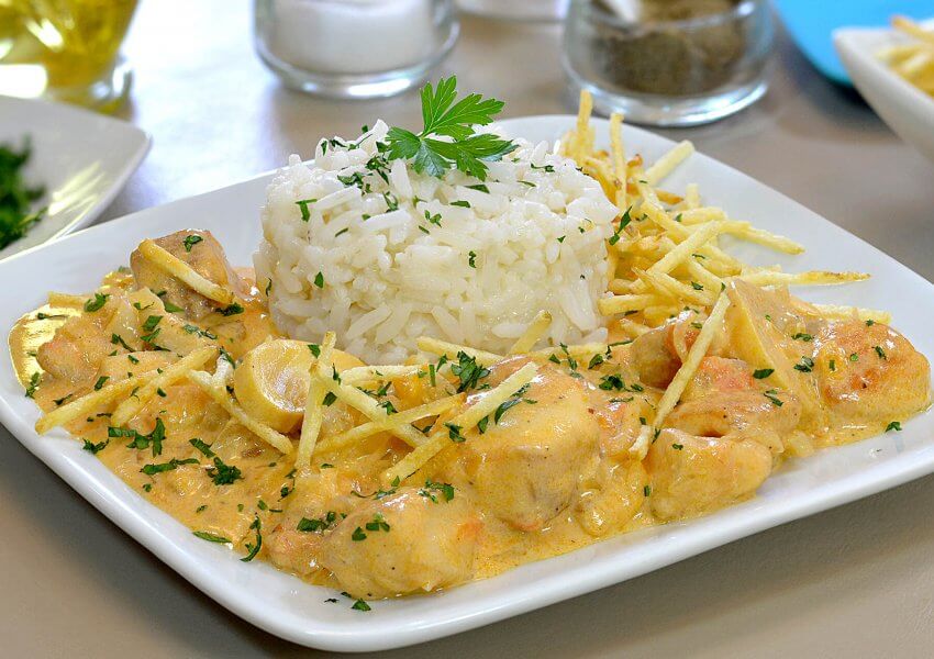 Estrogonofe de Peixe