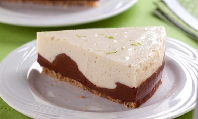 Torta Mesclada de Limão e Chocolate