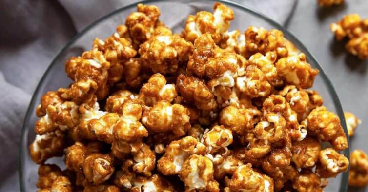 Pipocas de Caramelo