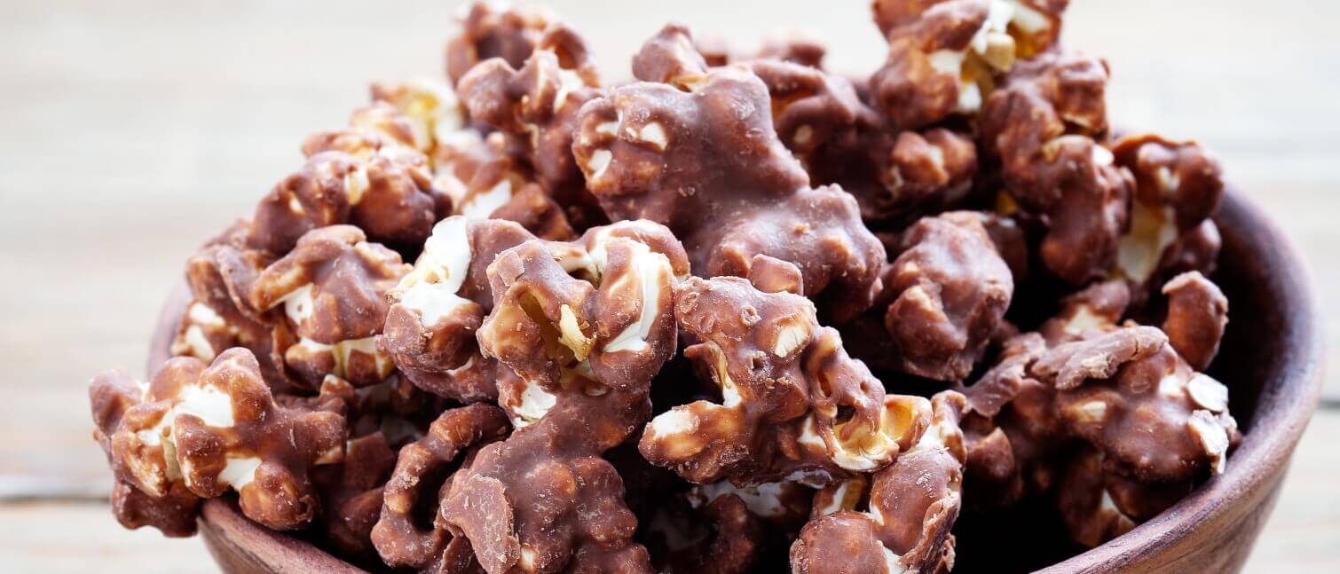 Pipocas de Chocolate