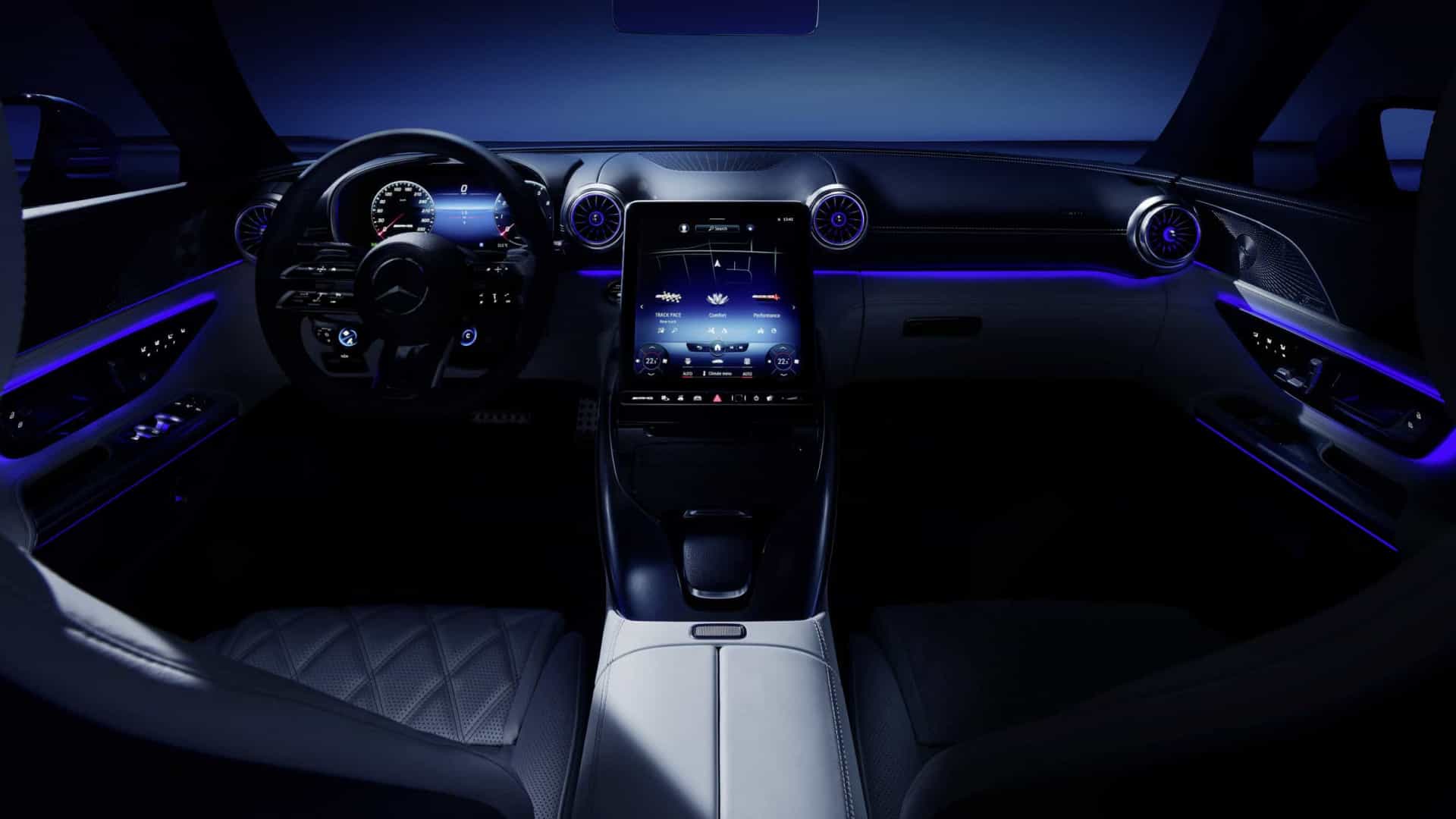 Mercedes mostra novamente o interior do novo AMG SL