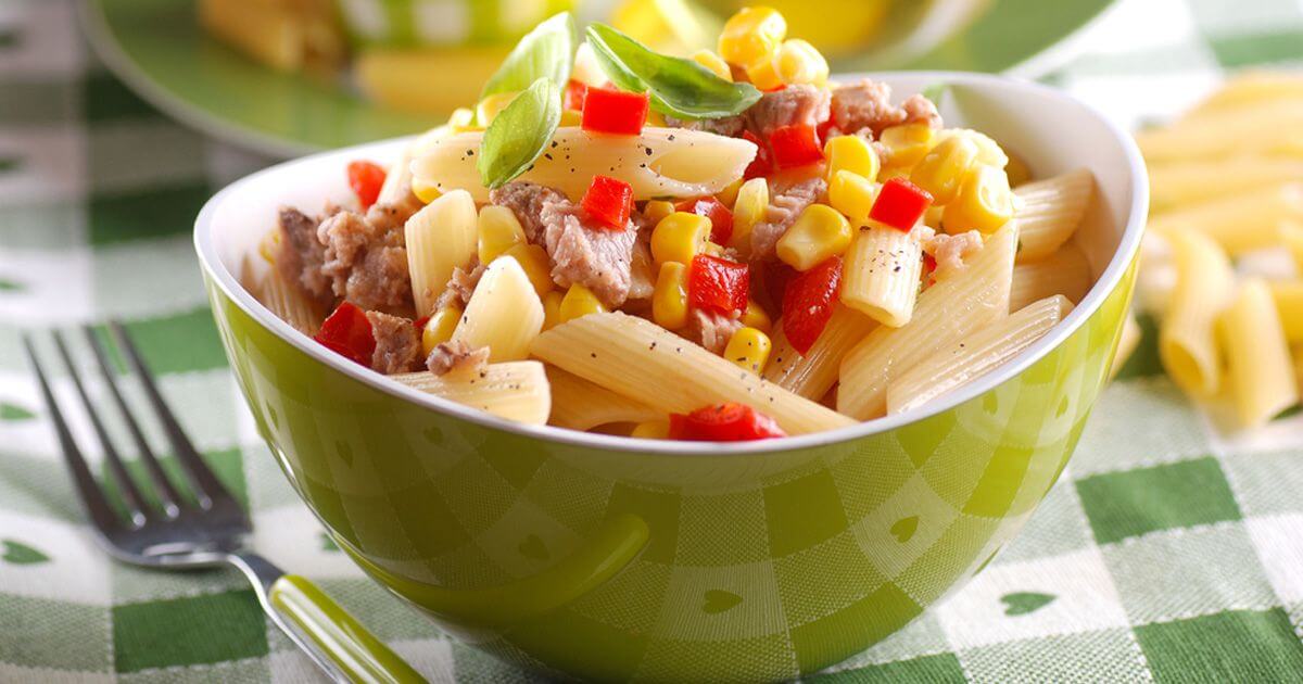 Salada de Massa com Atum