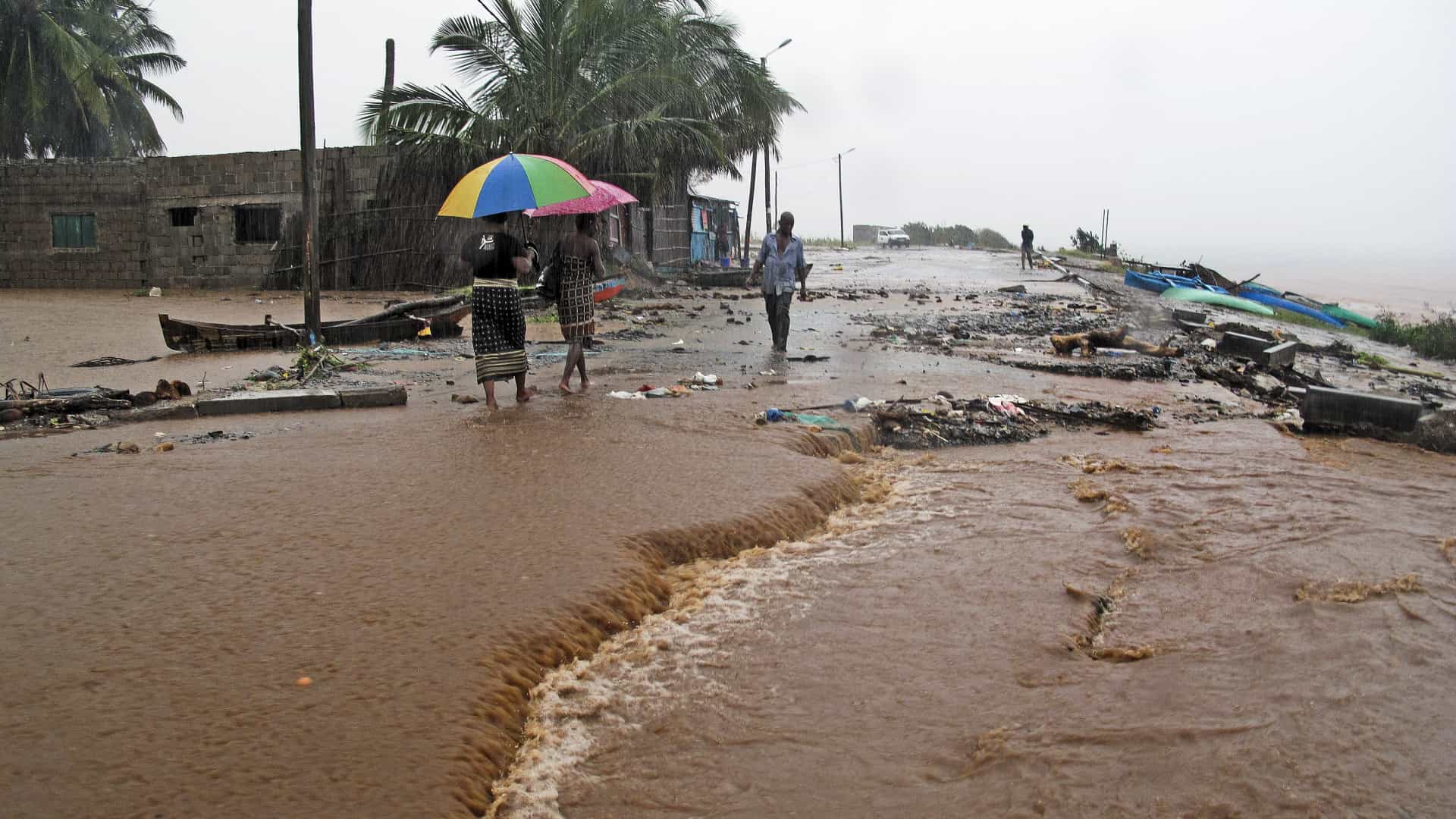 Chuvas causam 10 mortos e mais de 20 feridos em Nampula