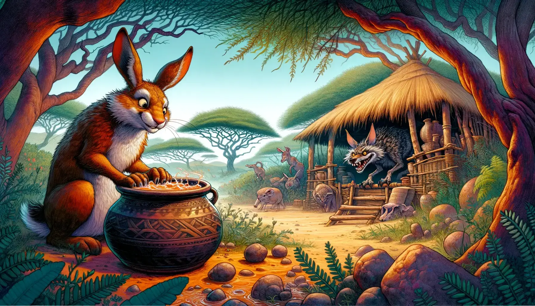 A Lebre e o Inkalimeva – Conto Africano