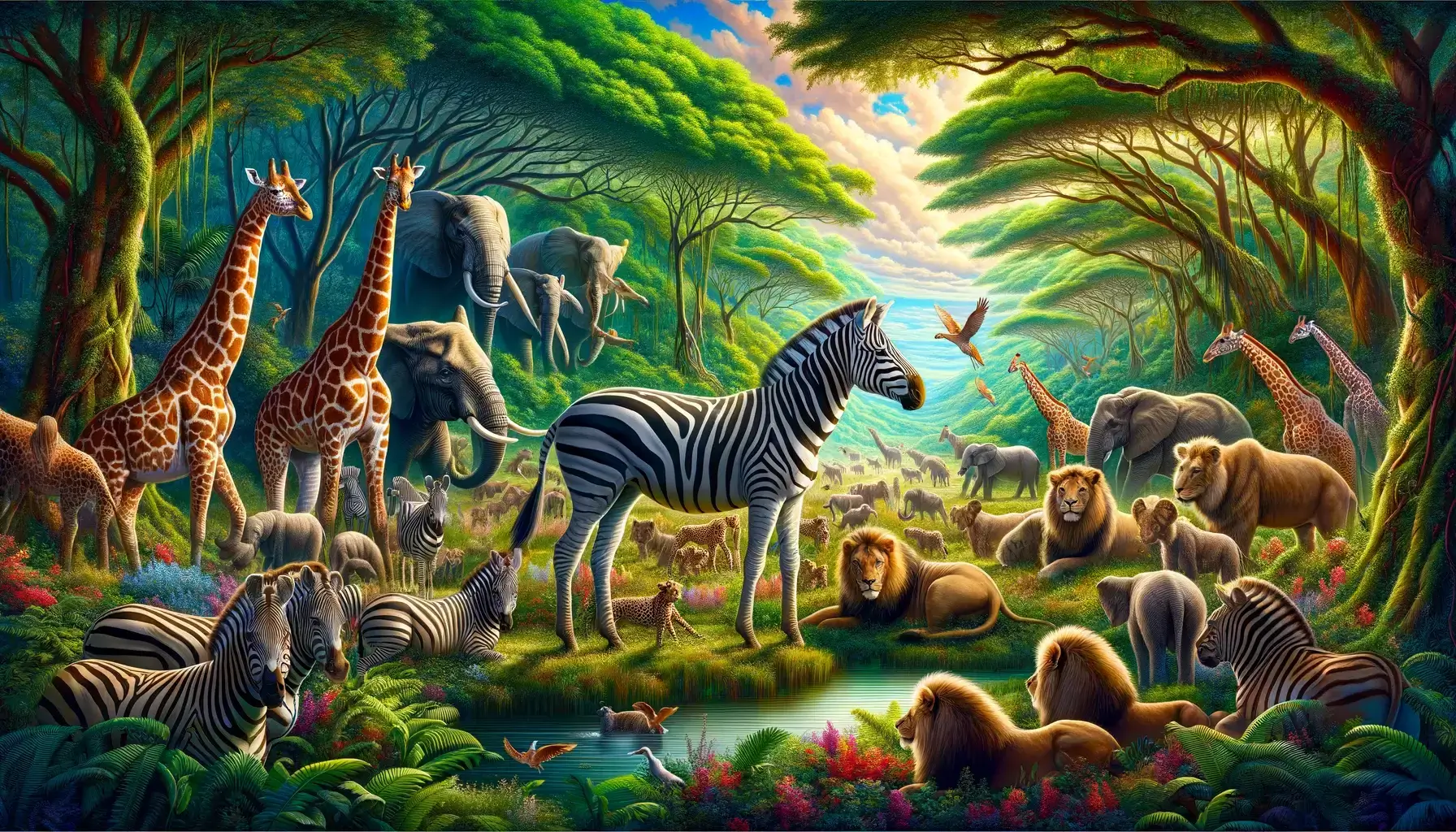 A Zebra Gananciosa