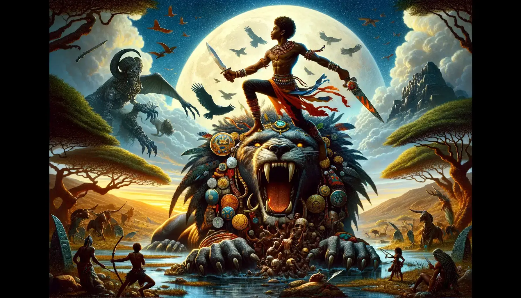 Kammapa, o Monstro: Uma História Tribal Sesuto