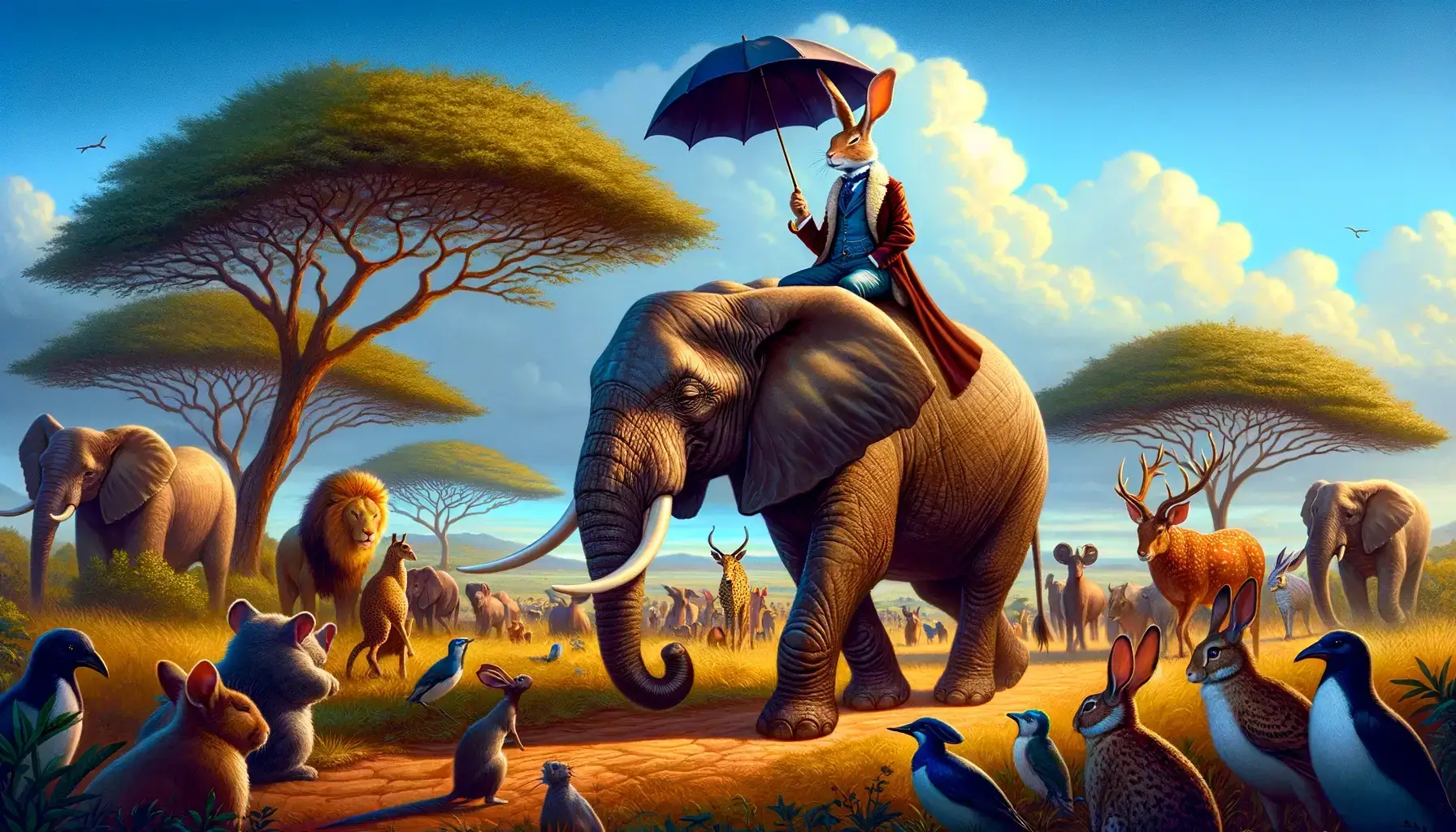 O Elefante, Escravo do Coelho – Conto Africano