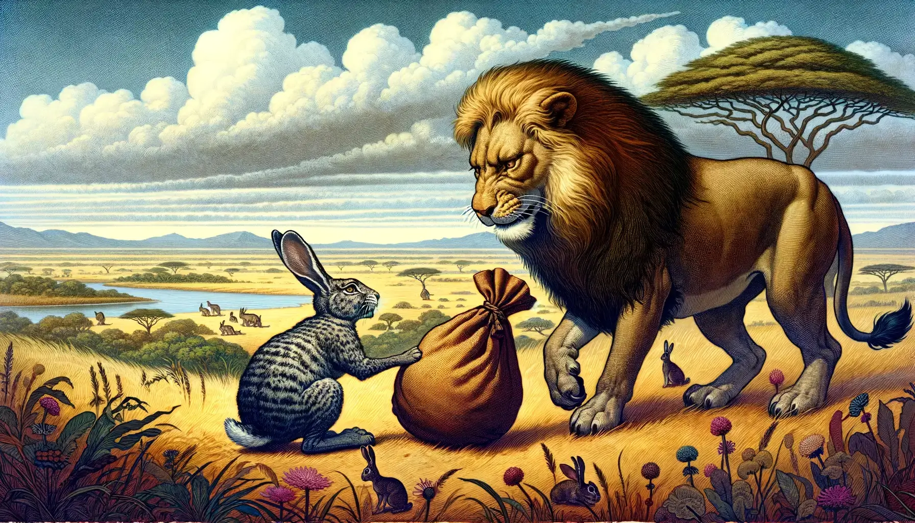 O Leão e o Coelho