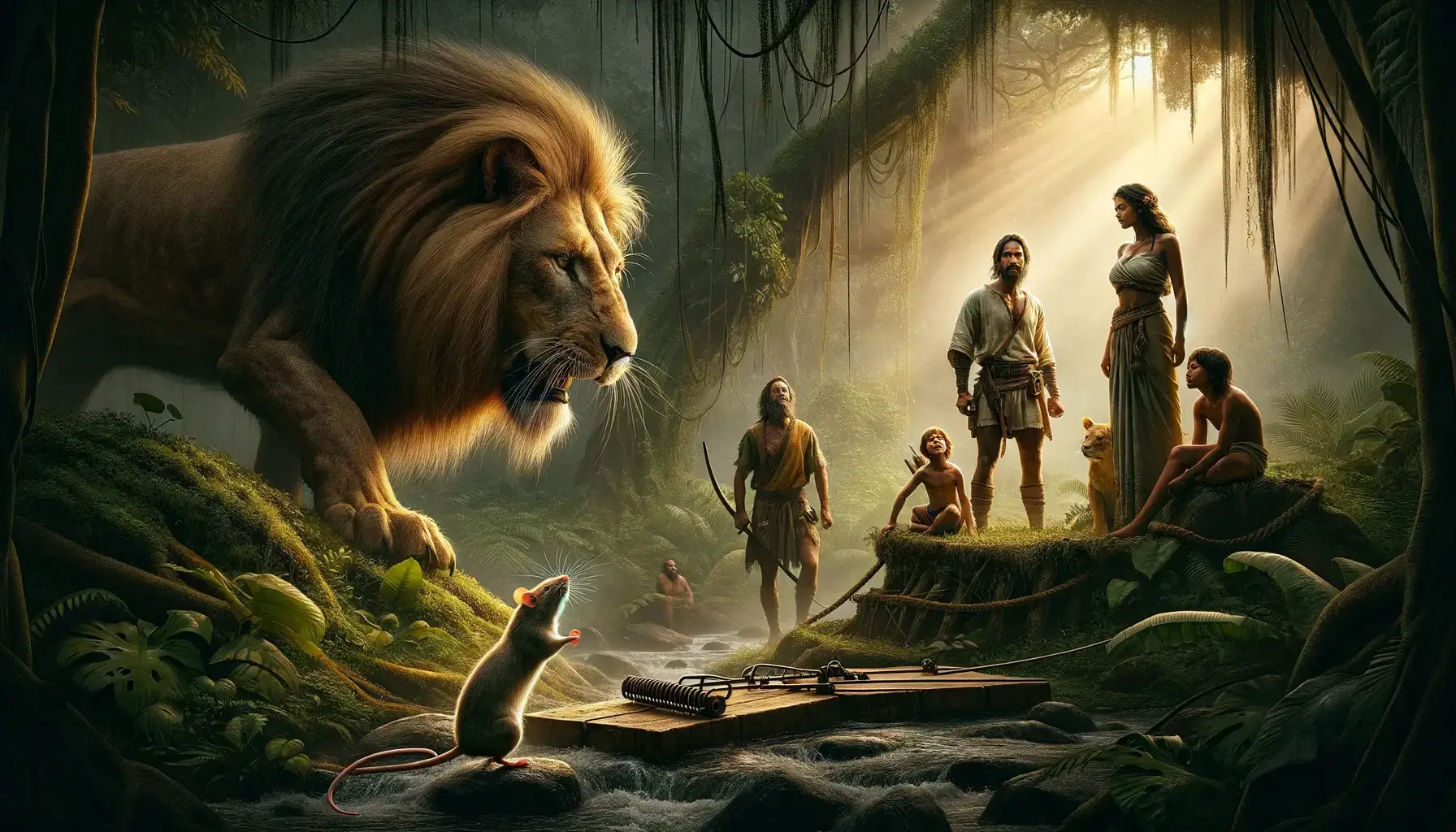 O rato e o caçador – Conto Africano