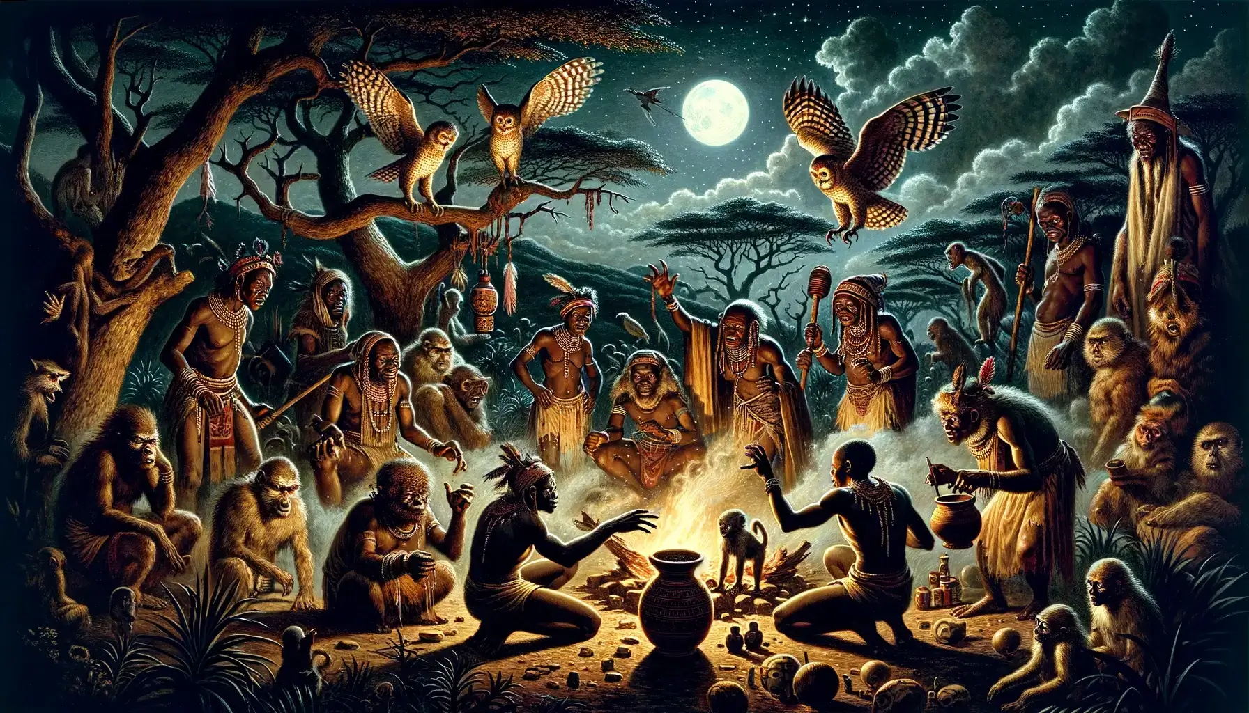Os Andarilhos Noturnos – Conto Africano