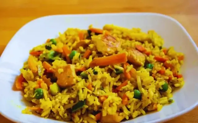 Arroz briyani de frango-Receitas
