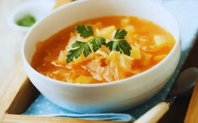 Sopa de repolho-Receitas