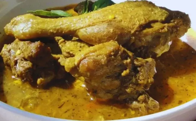 Caril de pato-Receitas