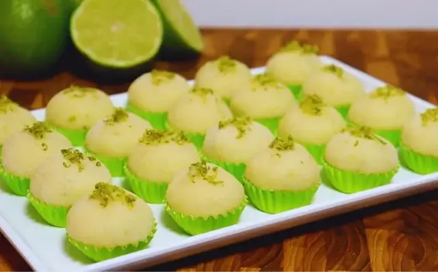 Brigadeiro de limão-Receitas