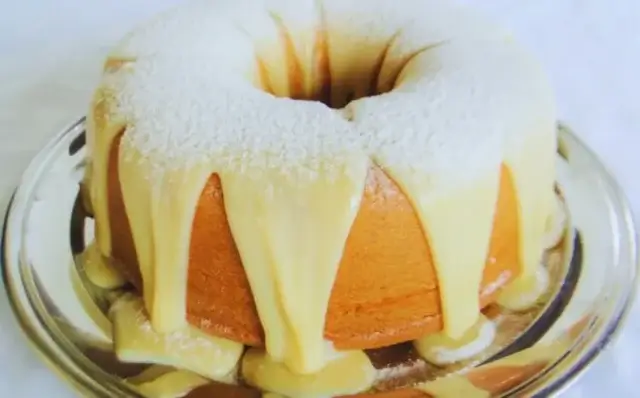 Bolo de leite em pó-Receitas