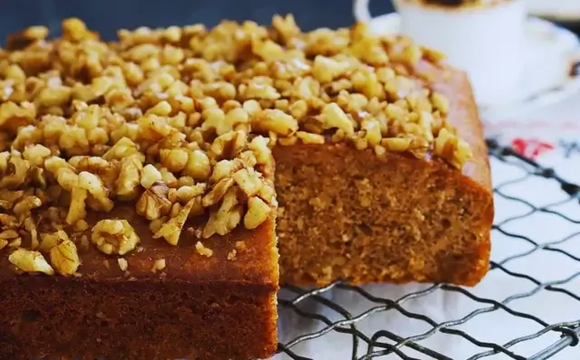 Bolo de nozes-Receitas