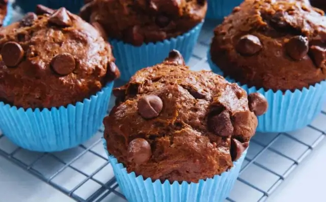 Muffin de chocolate-Receitas