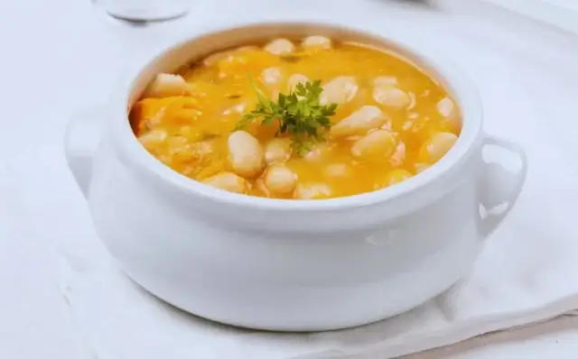 Feijoada branca com legumes-Receitas