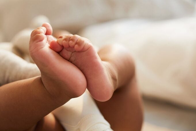 Informações sobre bebé intersexo