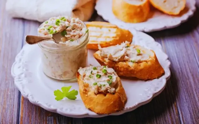 Patê de gorgonzola com cream cheese-Receitas