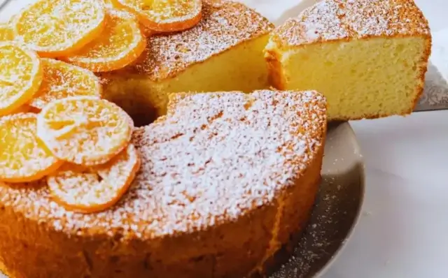 Bolo de laranja molhadinho-Receitas