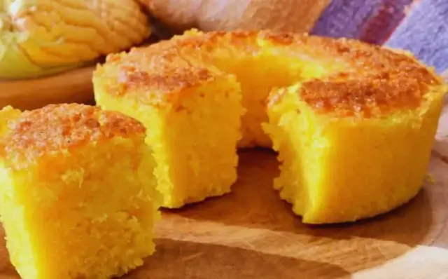 Bolo de milho cremoso-Receitas