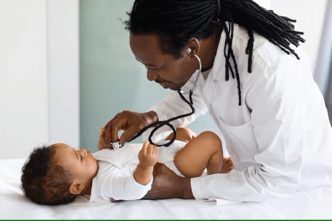 Consultas regulares com o pediatra
