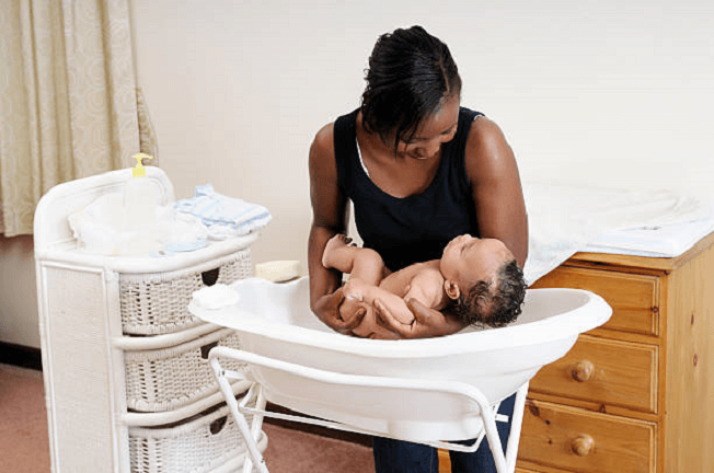 Evite banhos de imersão